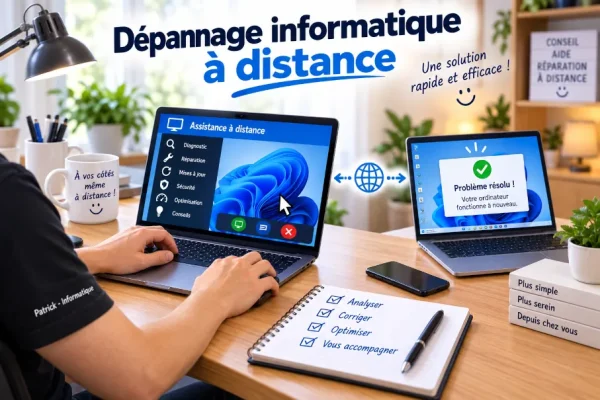 Dépannage informatique à distance