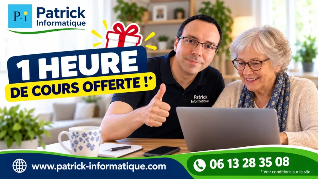 1 heure de cours offerte