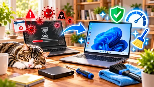 Optimisation PC Désinfection